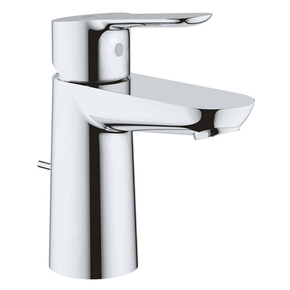 Grohe Bauedge - Miscelatore cromo per lavabo con piletta di scarico 23328000