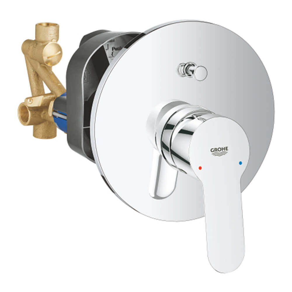 Grohe Bauedge - Miscelatore cromo doccia con deviatore corpo incasso 29079000