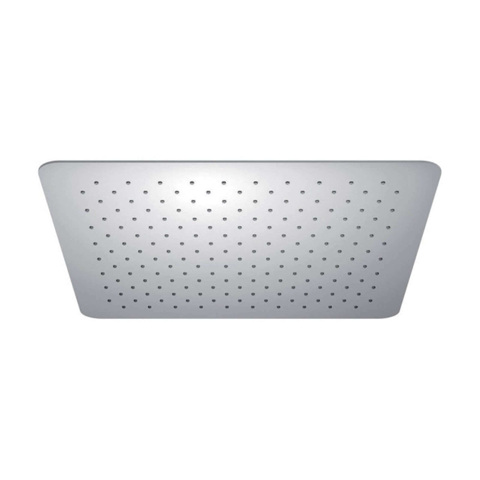 Soffione Jacuzzi | rubinetteria ultrapiatto quadrato 30X30 cm anticalcare in acciaio inox 1811056JA00